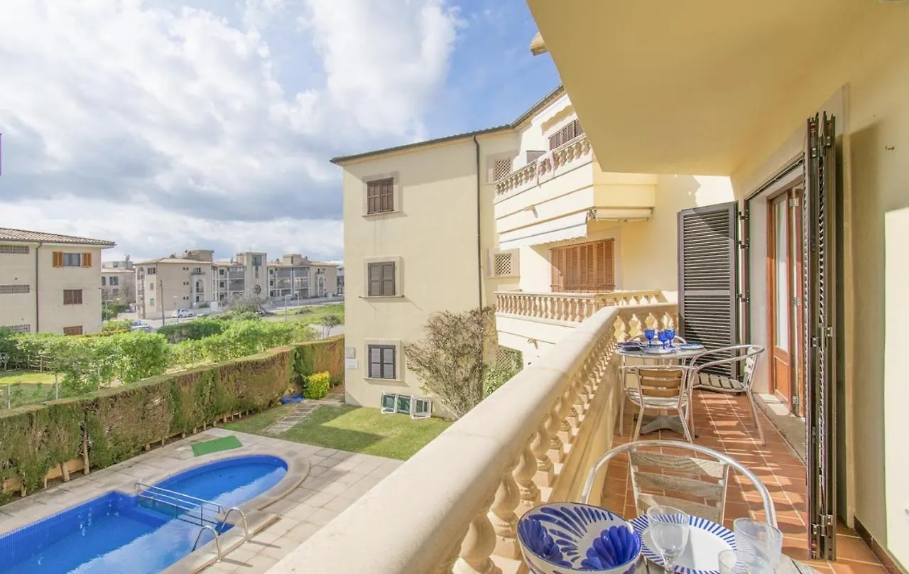 Cosy Home With Pool Ideal For Family & Sports Near Beach In Port De Pollença Apartmán